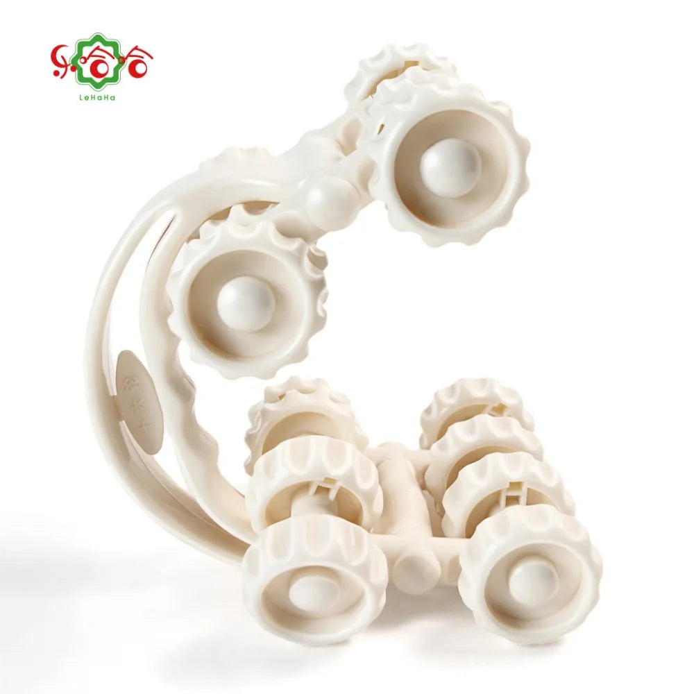 Roller Massager Sixteen-Wheel Body Massager Sixteen-Wheel Liniversal Massage Instrument Space Vehicle Roller Whole Neck Massage