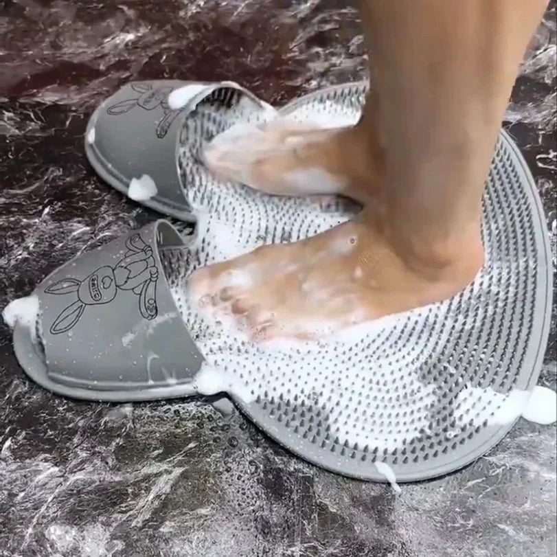 Rabbit Foot Rubbing, Foot Washing, Foot Massage, Anti-Slip Pad, Bathroom Scrubbing, Shower Room Floor Mat