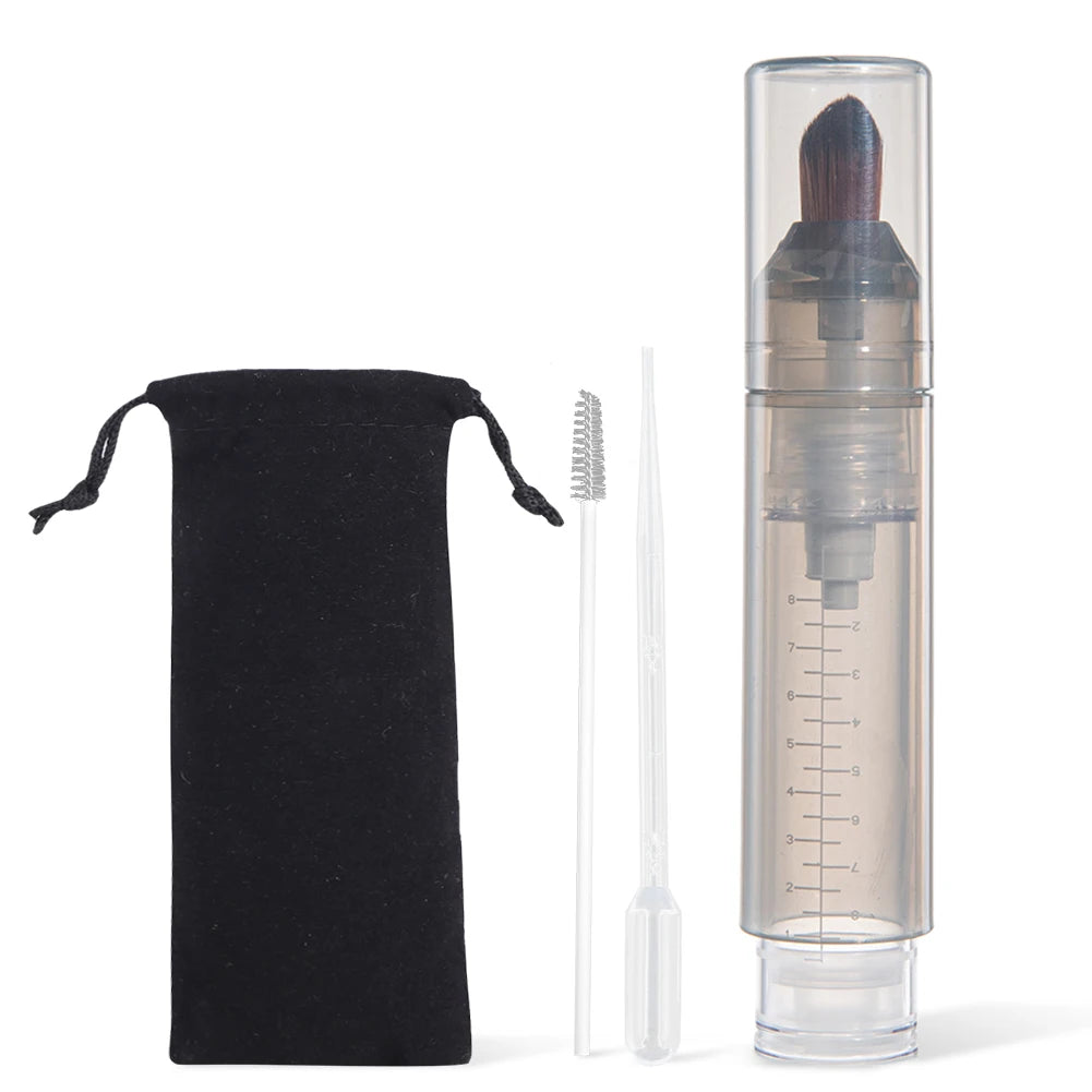 Scalp Applicator Liquid Comb Portable Liquid Guiding Massager Comb Bottle Applicator Brush for Hair Growth Serum Oil Apply