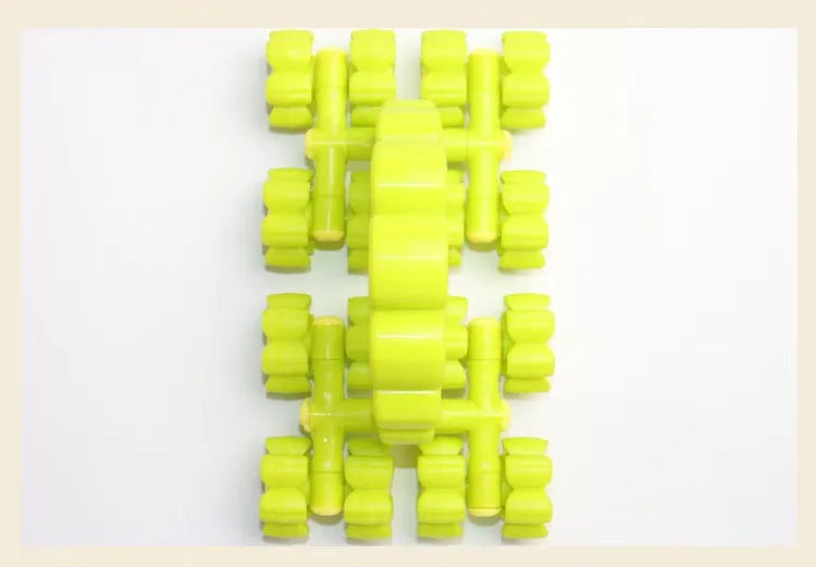 Roller Massager Sixteen-Wheel Body Massager Sixteen-Wheel Liniversal Massage Instrument Space Vehicle Roller Whole Neck Massage