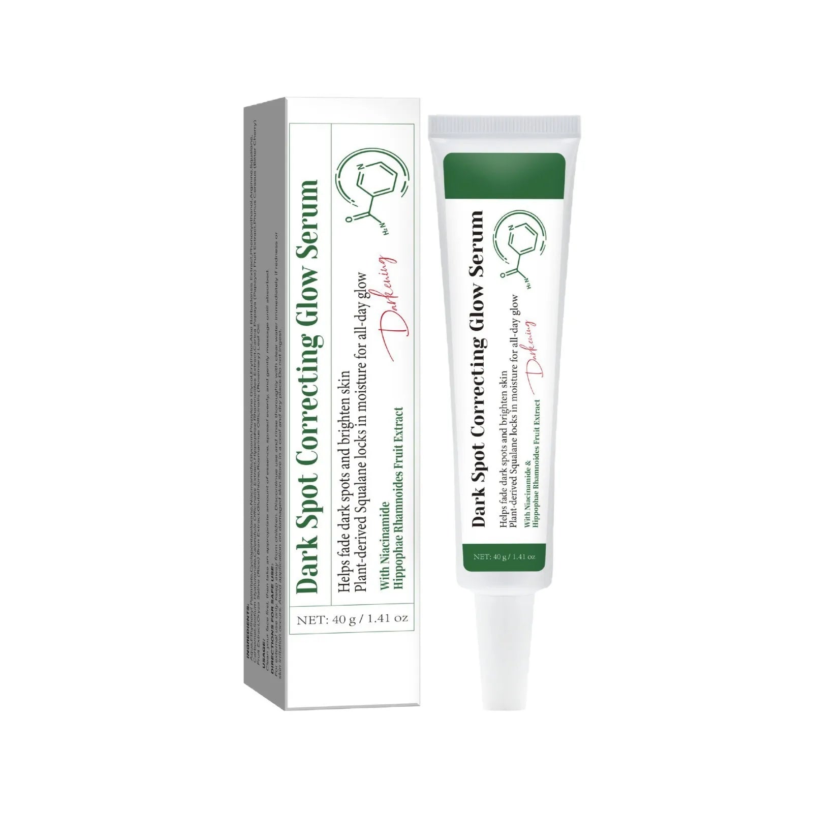 Dark Spot Correcting Glow Serum,Dullness,Acne,And Melanin Remover,Niacinamide Facial Skin Moisturizing Brightening Skincare