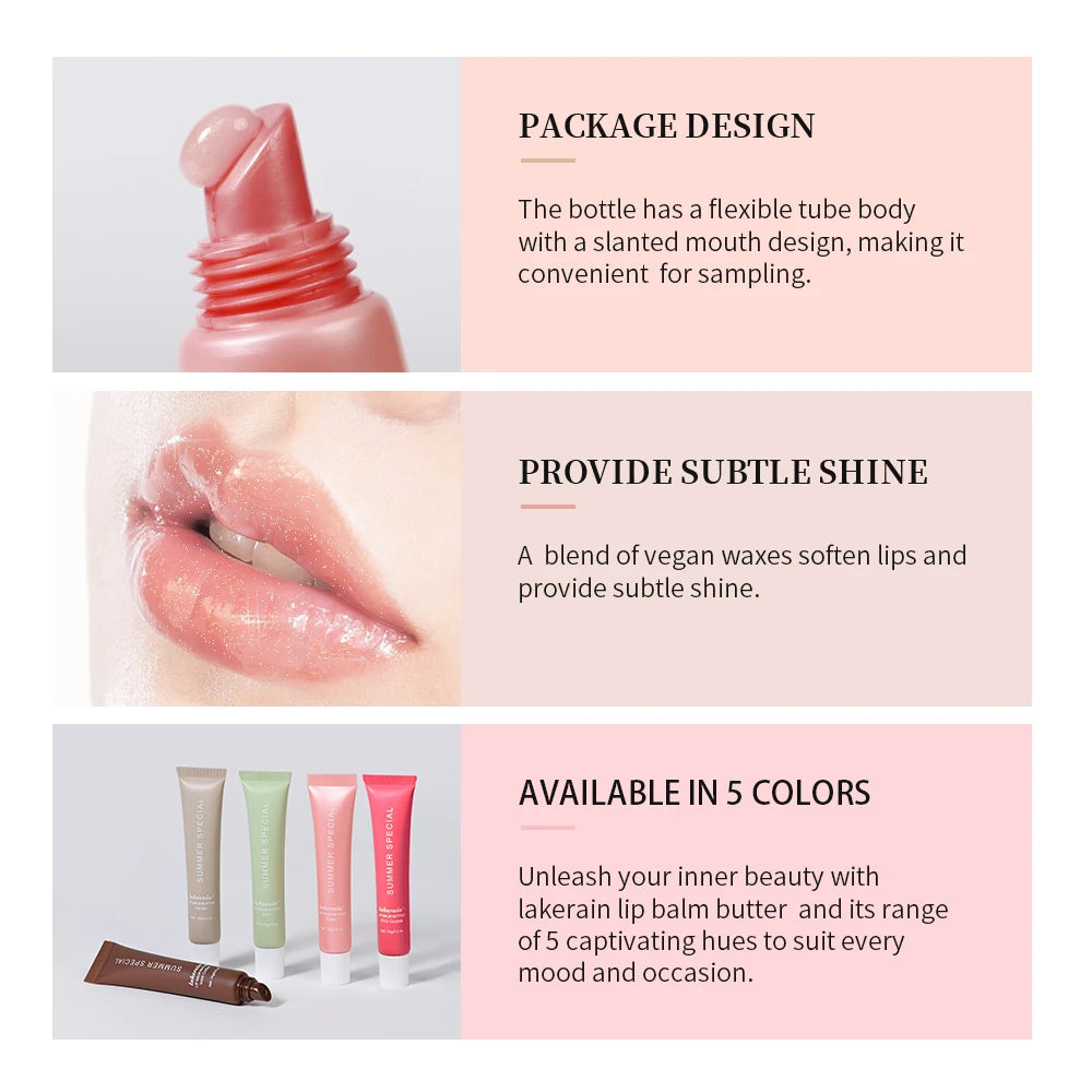 Moisturizing Lip Balm Butter Gently Nourishes Moisturizes Soothes Lips Beautifying Smoothing Lip Butter Balm Beauty Lip Care