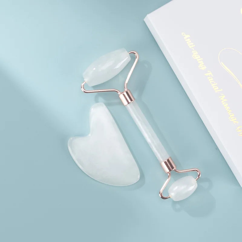 Gua Sha Massage Board Neck Anti Wrinkle Massager Tool Facial Skin Lifting Anti-Aging Face Roller Puffy Eyes Beauty Health Tools