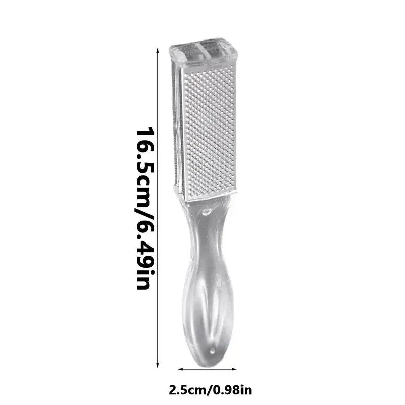 Foot Scraper For Callus Removal Foot Scrub Brush Double-sided Heel Grinder Pedicure Foot File Cuticle Cleaner Remove Dead Skin