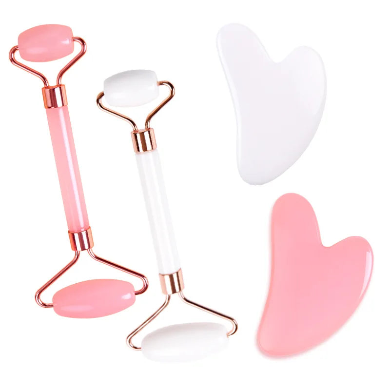 Gua Sha Massage Board Neck Anti Wrinkle Massager Tool Facial Skin Lifting Anti-Aging Face Roller Puffy Eyes Beauty Health Tools