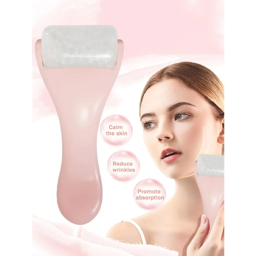 Ice Roller for Face,Eyes Therapeutic Cooling Complexion Reduce Wrinkles Massager Under Eye Puffiness Skin Care Beauty Tools