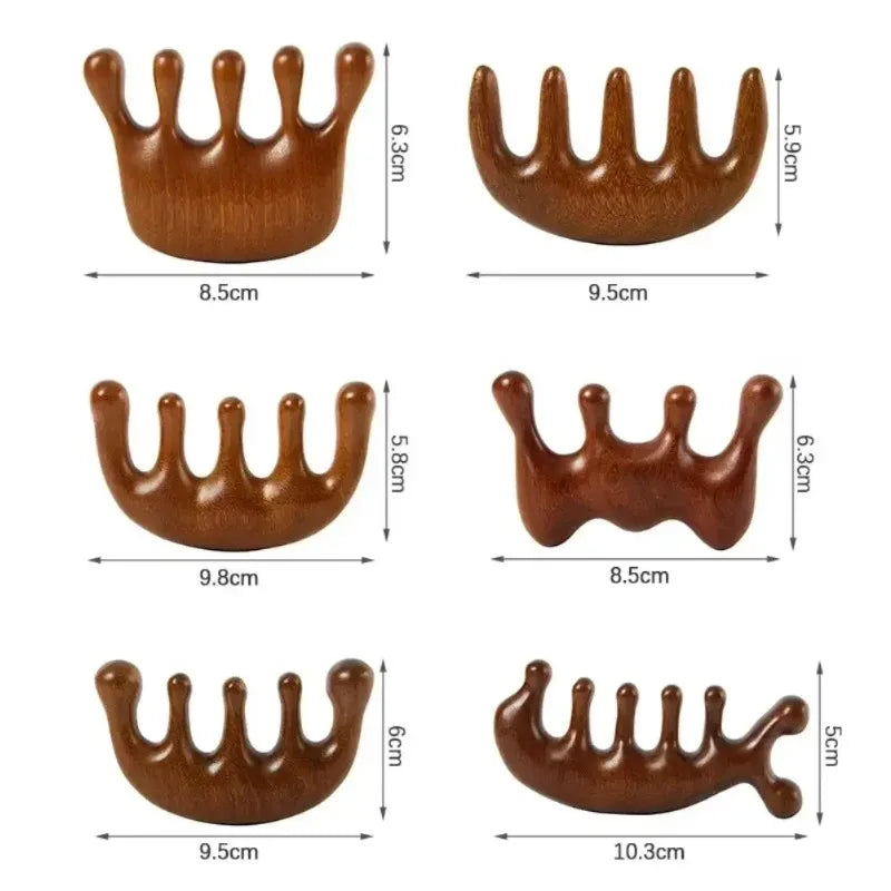 Gua Sha Massage Comb Wide Tooth Facial Massager for Head Face Scalp And Body Guasha Scraping Tool