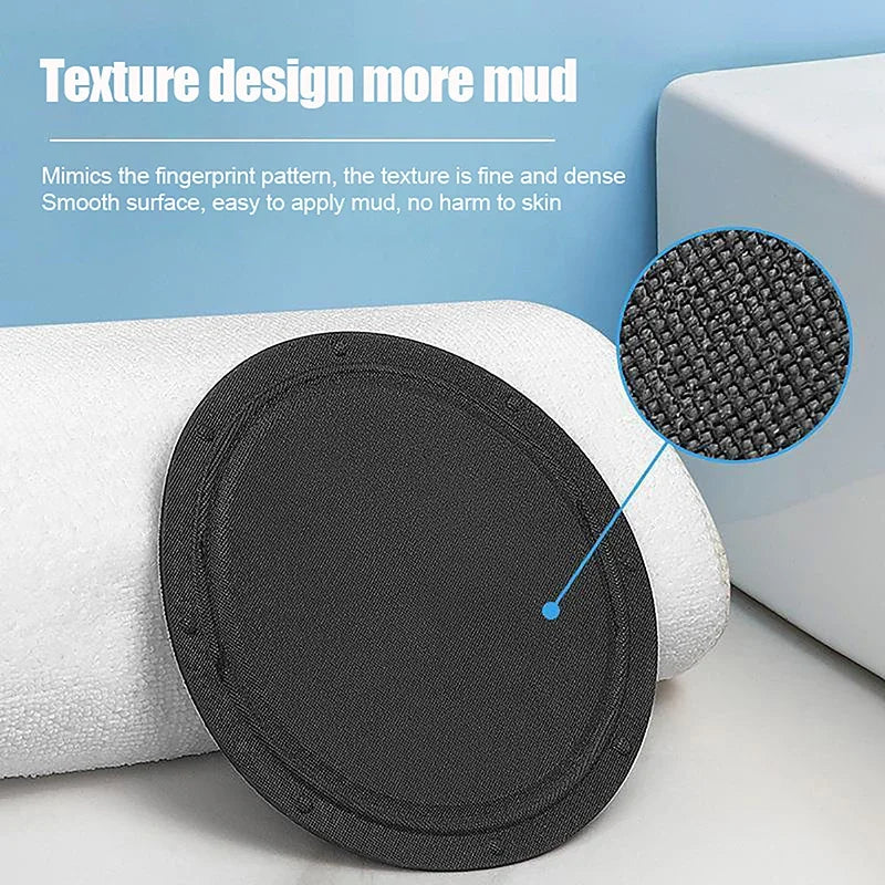 Body Exfoliating Bath Brush-Circular Scrubber for Dead Skin Removal, Painless Shower Tool, Moisturizing Bathing Towel, Skin Care