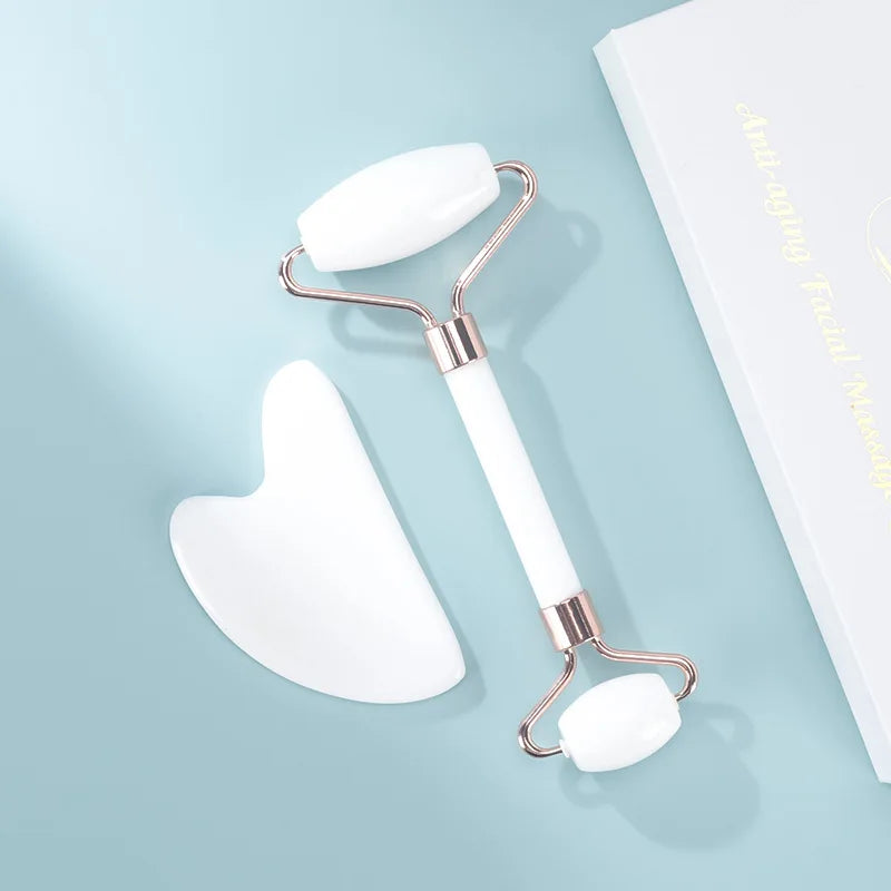 Gua Sha Massage Board Neck Anti Wrinkle Massager Tool Facial Skin Lifting Anti-Aging Face Roller Puffy Eyes Beauty Health Tools