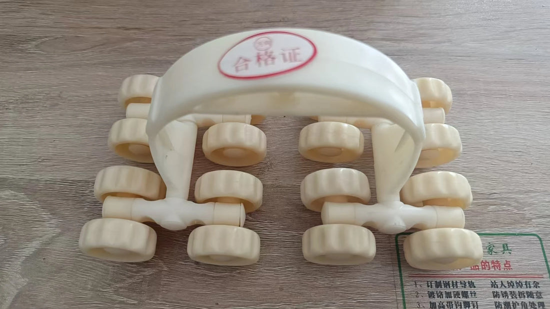 Roller Massager Sixteen-Wheel Body Massager Sixteen-Wheel Liniversal Massage Instrument Space Vehicle Roller Whole Neck Massage