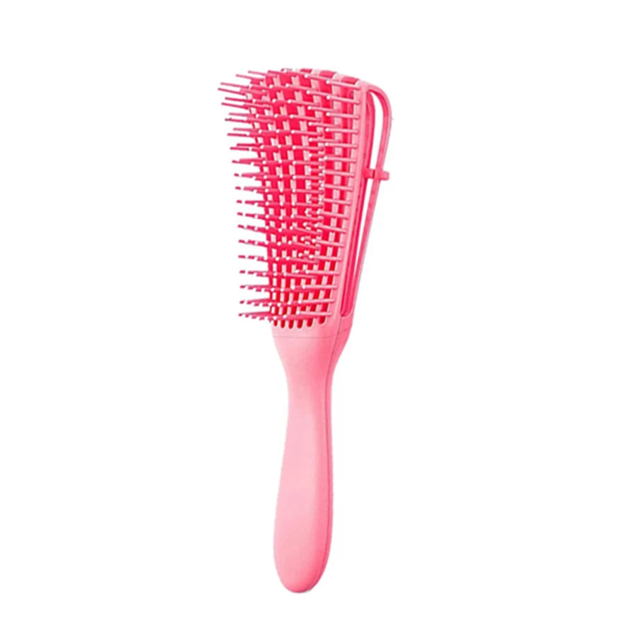 1Pc Detangling Brush for Afro America/African Hair Textured 3a to 4c Kinky Wavy/CurlyLong Hair, Knots Detangler Easy to Clean