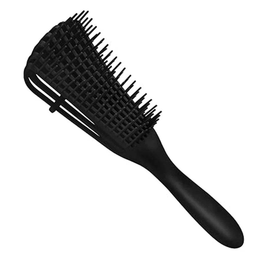 1Pc Detangling Brush for Afro America/African Hair Textured 3a to 4c Kinky Wavy/CurlyLong Hair, Knots Detangler Easy to Clean