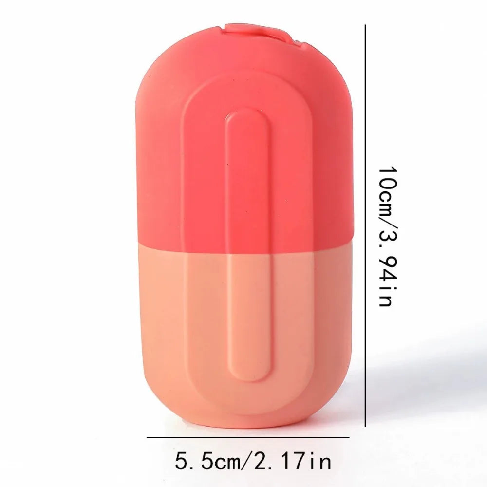 Ice Roller for Face Silicone Face Lifting Contouring Tools Ice Cube Roller Neck Eye Facial Massager Beauty Hielo Skin Care Tools