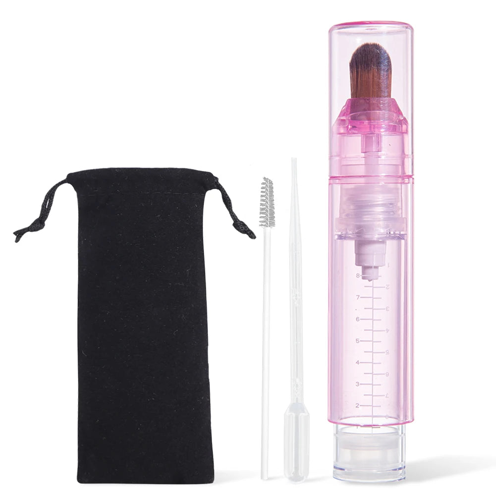 Scalp Applicator Liquid Comb Portable Liquid Guiding Massager Comb Bottle Applicator Brush for Hair Growth Serum Oil Apply