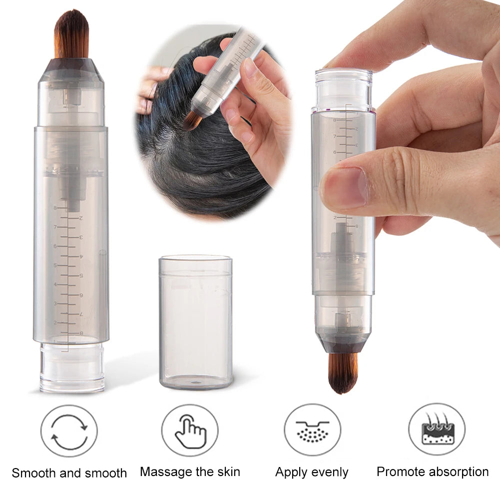 Scalp Applicator Liquid Comb Portable Liquid Guiding Massager Comb Bottle Applicator Brush for Hair Growth Serum Oil Apply