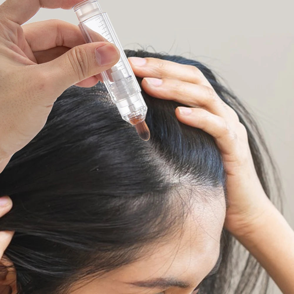 Scalp Applicator Liquid Comb Portable Liquid Guiding Massager Comb Bottle Applicator Brush for Hair Growth Serum Oil Apply